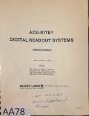Haas Sl Series Turning Center Operations Maintenance and Programming Manual 2003-SL-SL Series-03
